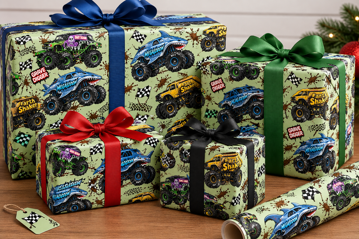 Gift Wrapping Paper Rolls, 1pc