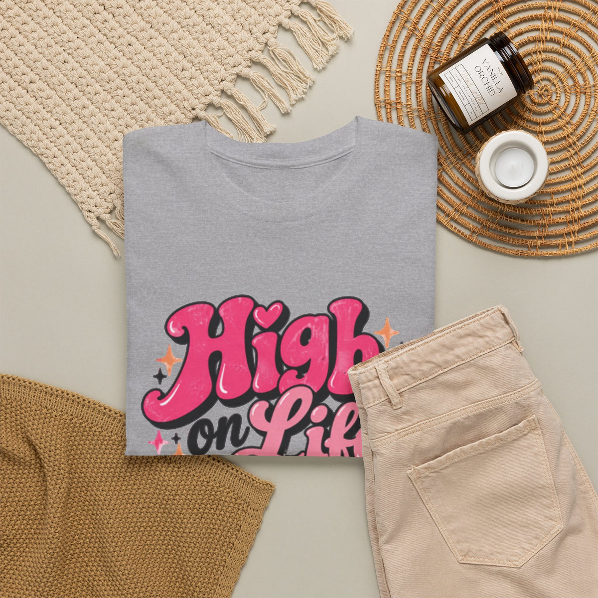 High on Life Low on Iron Shirt | Funny Wellness Quote