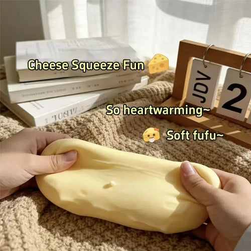 Cheese Fidget Squishy Toy