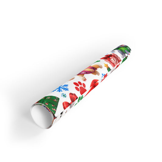 Christmas Paw Patrol Gift Wrapping Paper Roll