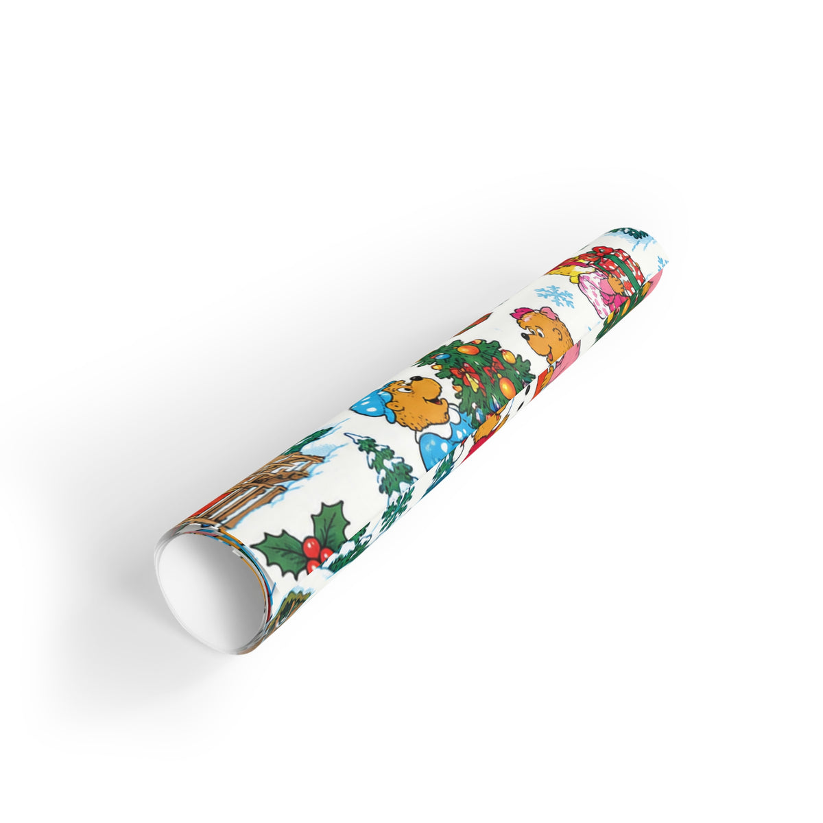 Christmas Gift Wrapping Paper Roll – Santa, Presents & Festive Holiday Pattern
