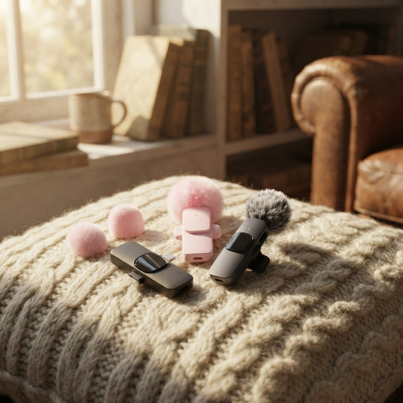 Wireless Lavalier Microphone for Type-C Devices